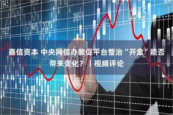 嘉信资本 中央网信办敦促平台整治“开盒”能否带来变化？｜视频评论